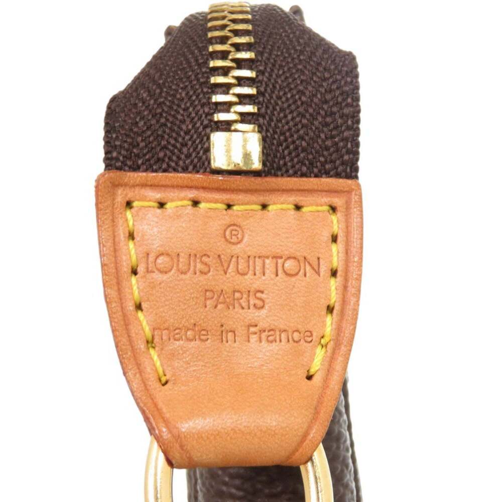 LOUIS VUITTON Brown Monogram Pochette Pouch - Picture 7 of 8